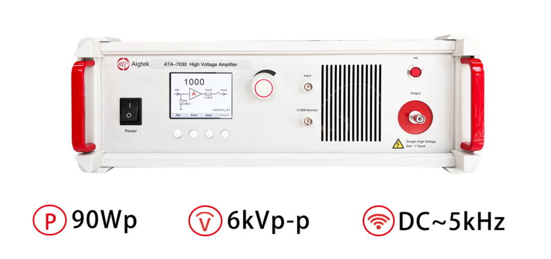 高压放大器ATA-7030在电致变形柔性致动器表情机器人控制实验中的应用