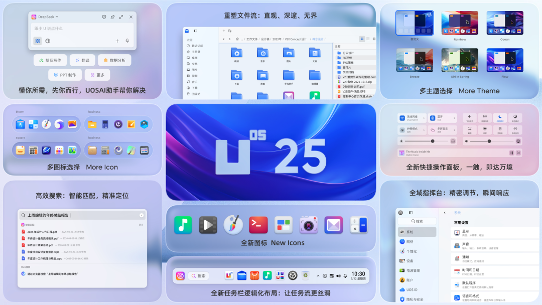 统信桌面操作系统V25发布，诚迈科技携手共筑成熟·智能国产创新生态