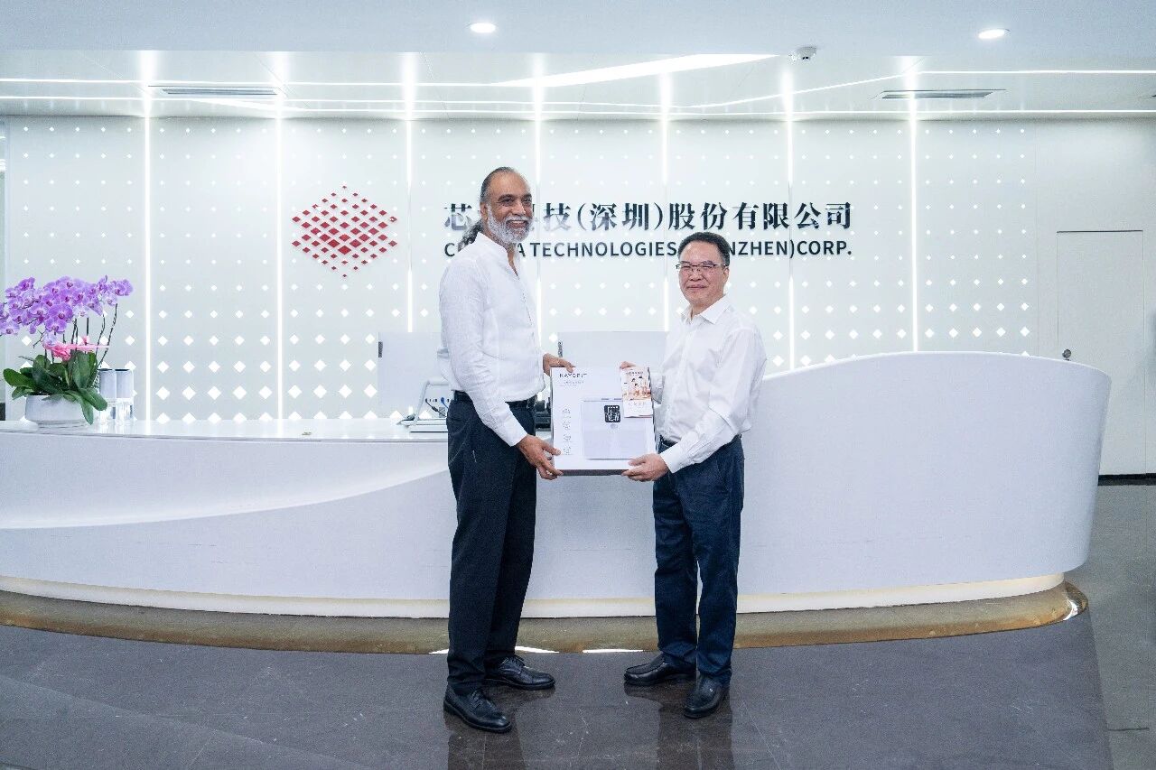 联合国副秘书长阿曼迪普·辛格·吉尔一行考察芯海科技