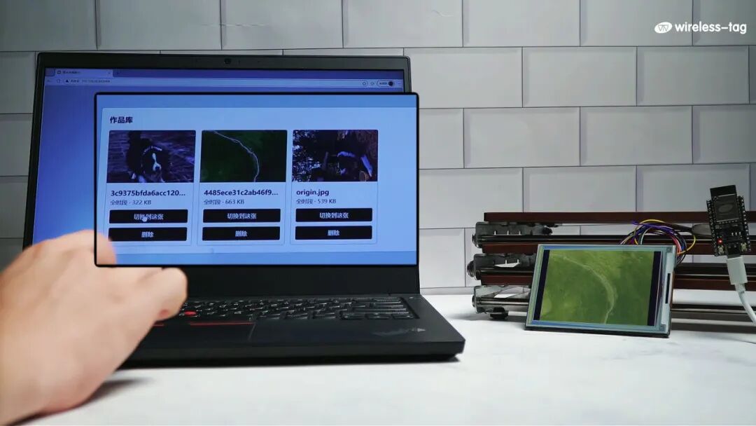 电子墨水屏也能玩出花？ESP32-C5 六色电子纸相框来了